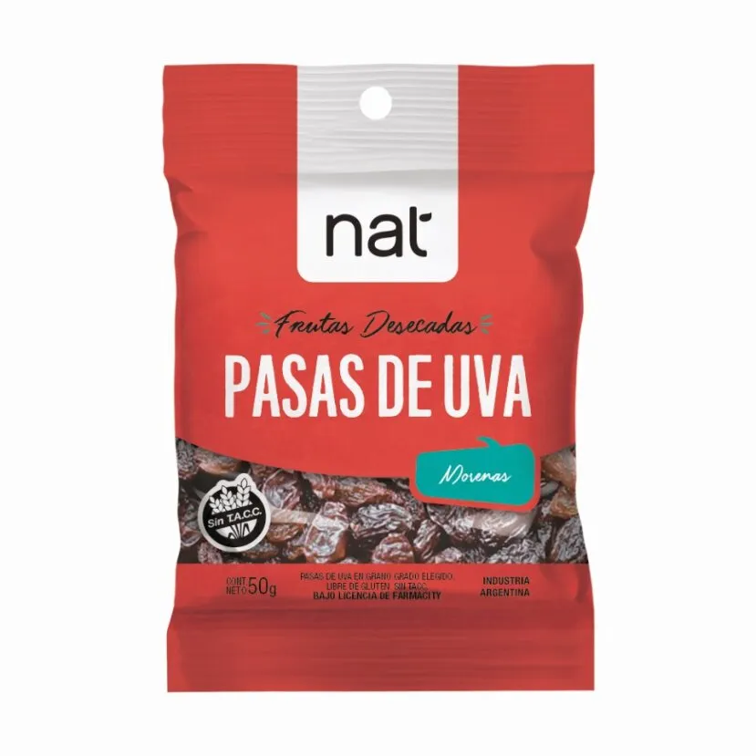 Pasas de Uva Morenas Nat x 50 g